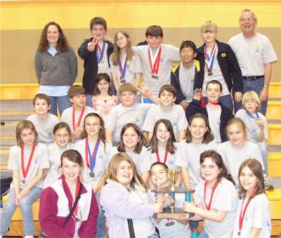 Science Olympiad Team Wins Second Place at Competition 1