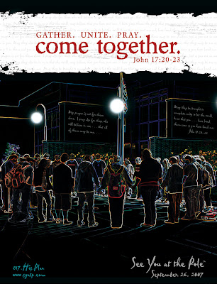 Montgomery Catholic Students "See You at the Pole" on Wednesday, September 26th 1