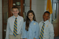 Montgomery Catholic Elects Middle School SGA Officers for 2010-2011 2