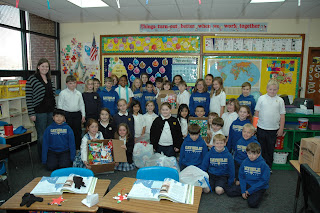 Third Grade Makes the Season Bright for MHA 1