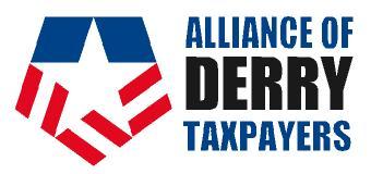 Alliance of Derry Taxpayers Blog
