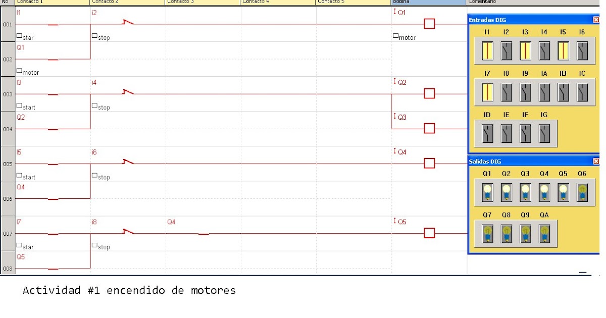 ELECTRICIDAD PROGRAMACION LADDER plc ,zelio