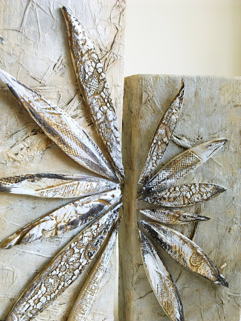 palm leaf art CLOSE UP
