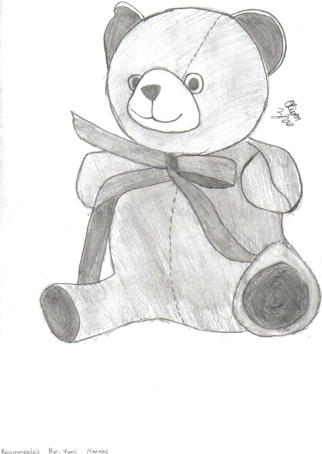 teddy bear pencil