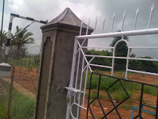view with the gate..