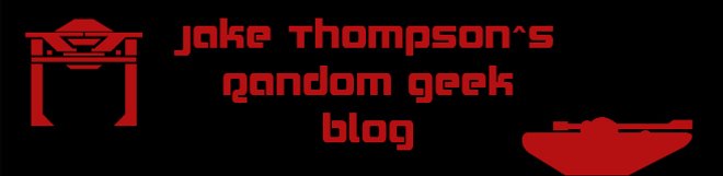 Jake Thompson's Random Geek Blog