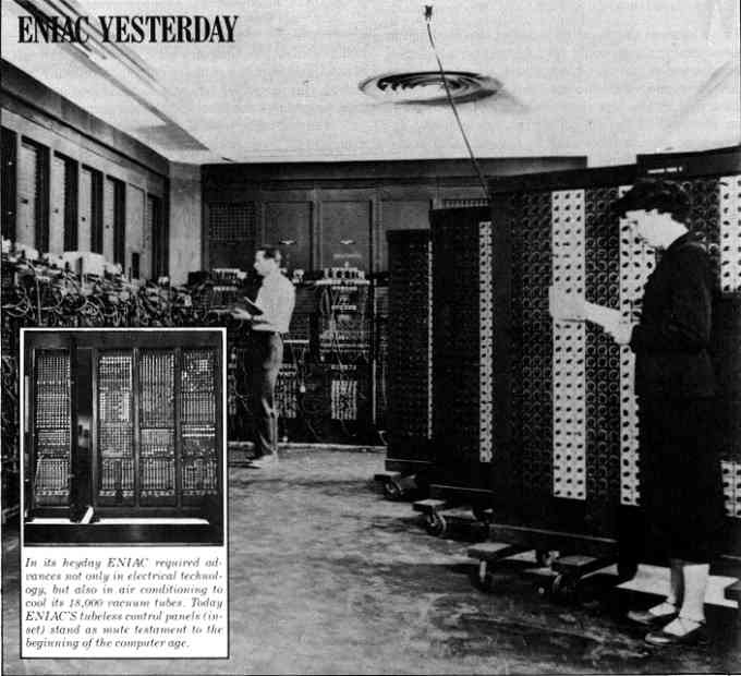 Laboratório de Arquitetura de Computadores UNIMEP (1946) ENIAC A história moderna dos