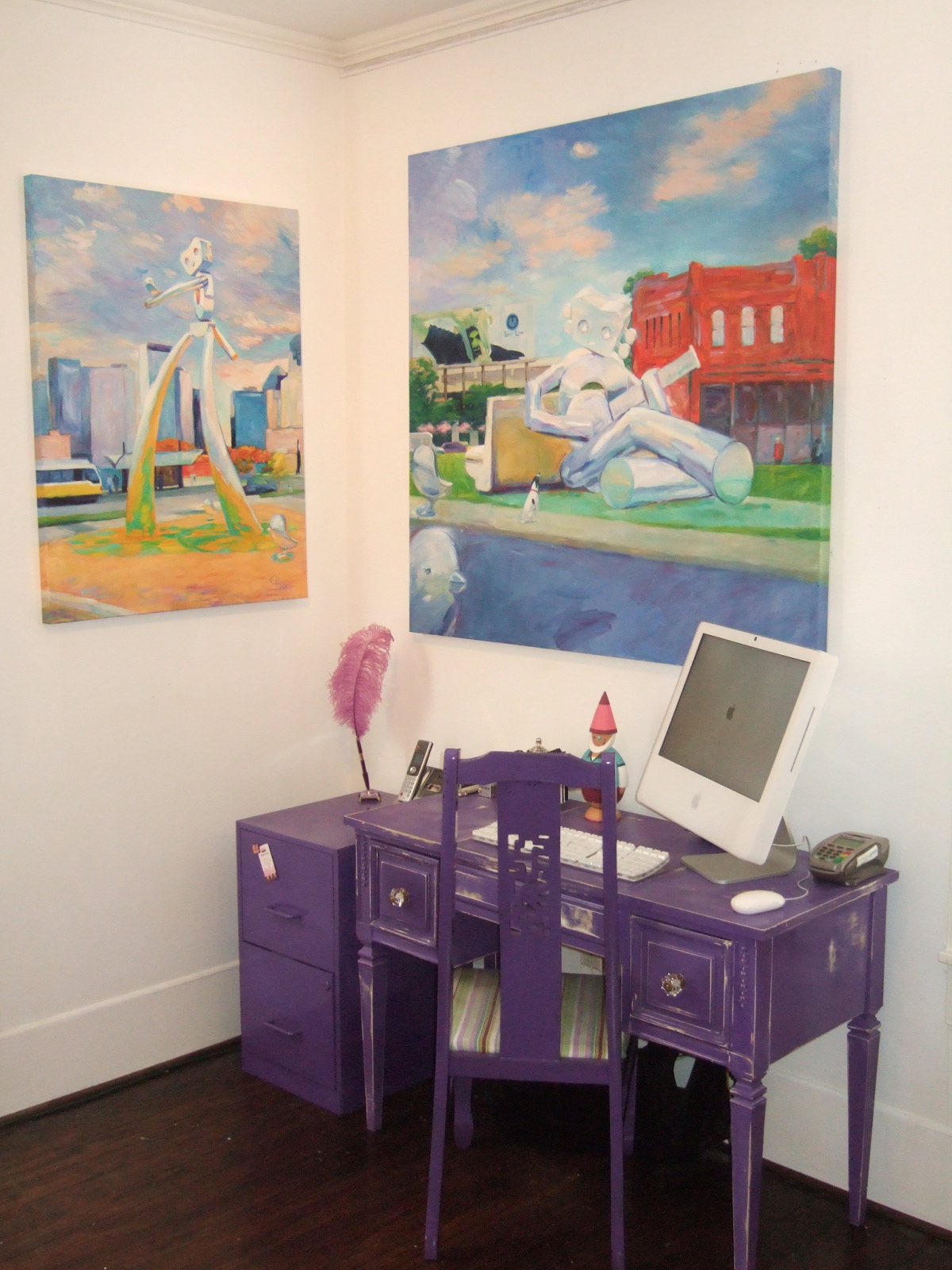 White+filing+cabinet+desk