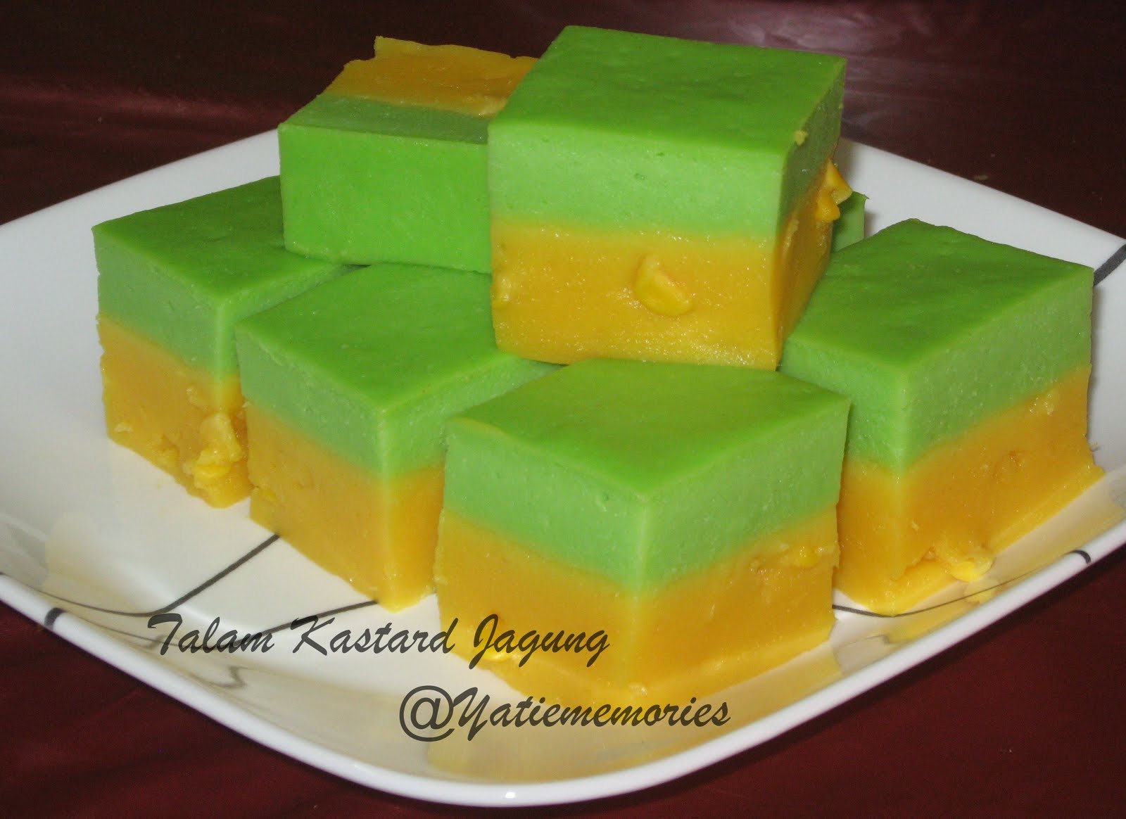 Sinar Kehidupanku Talam Kastard Jagung