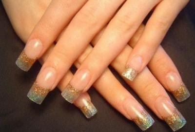 uñas postizas de gel cortas