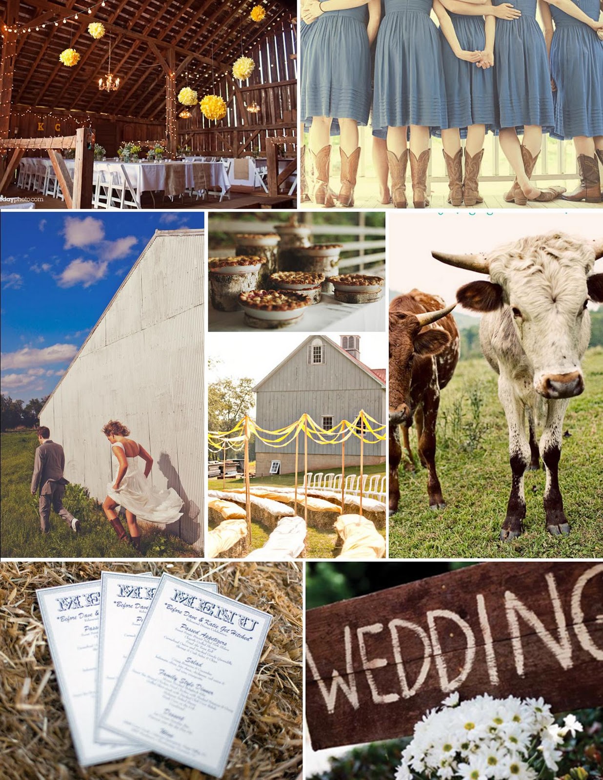 Country Wedding Bridesmaids