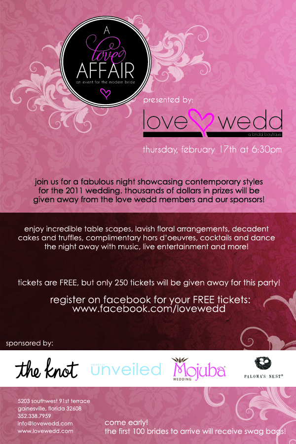 You deserve a party Love Wedd is hosting a party a super fun night 