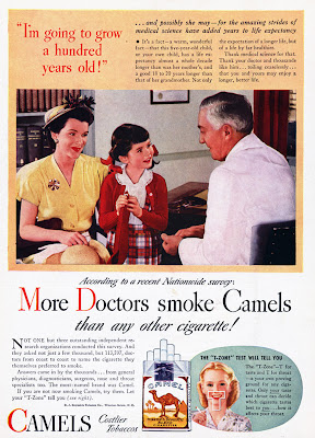old smoking adverts