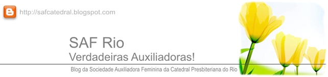 SAF Rio. Verdadeiras Auxiliadoras!
