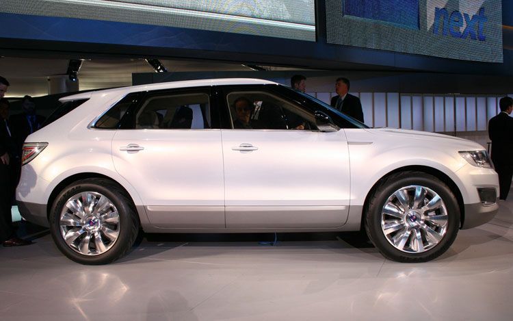2008 Saab 9 4x Biopower Concept. The 9-4X interior is inspired
