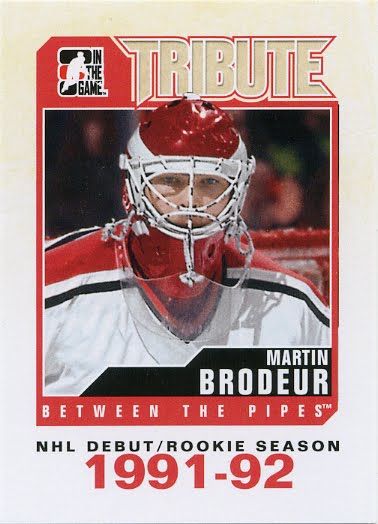 Martin Brodeur NINE (9) INSERT CARDS LOT (K) - New Jersey Devils