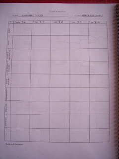 life on purpose and principle diy make your own make your own class schedule
