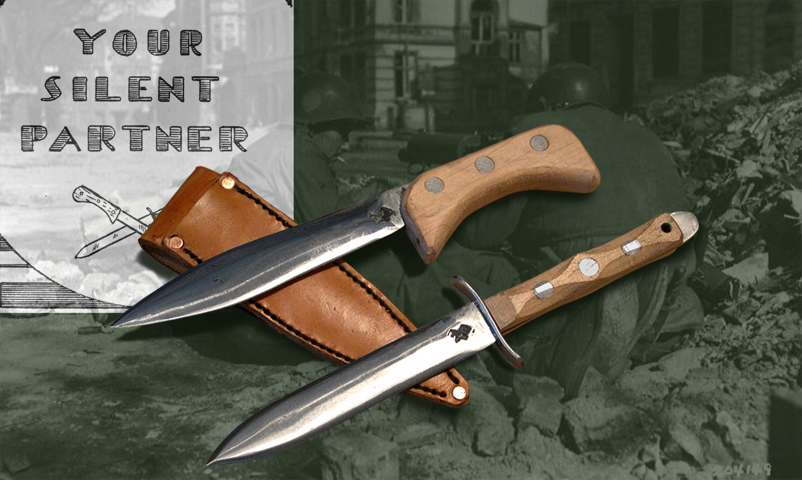Plowshare (Dan Brock) reproduction Ek knives Knife, Militaria