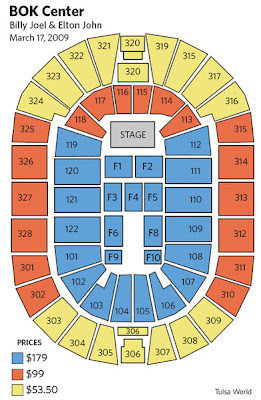 The Berglund Center Seating Chart