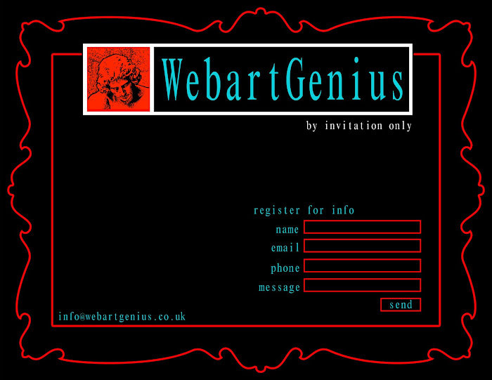 WEB ART GENIUS - Holding Page