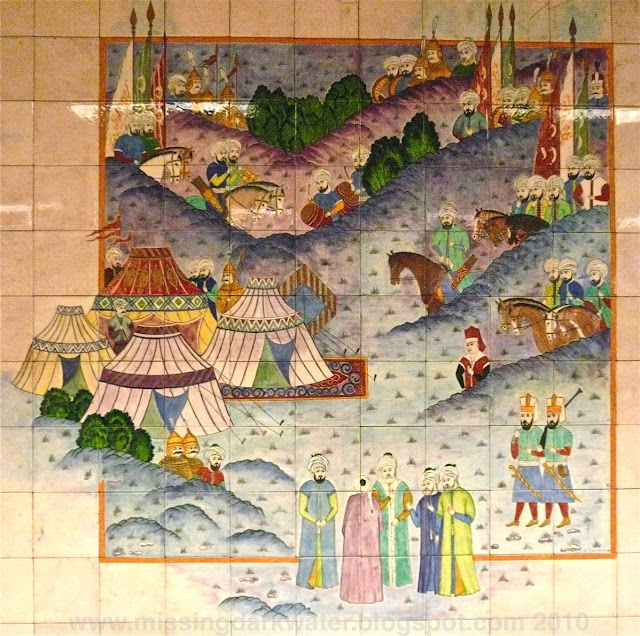 HAYAT  CaPTuRe ISTANBUL 1453 Iznikware 1999  Taxim s Metro