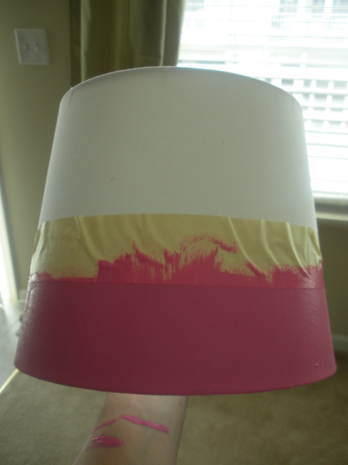Sew Totally Smitten Lamp Shade Painting