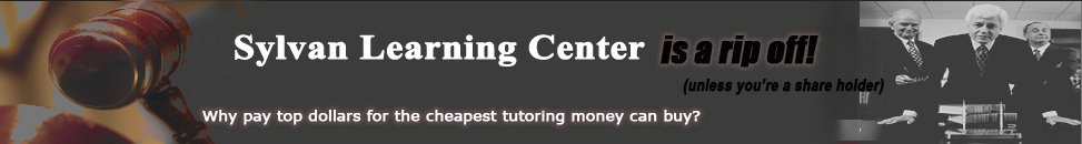 Sylvan Learning Center is a rip off