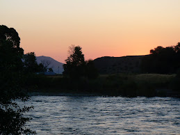 Yellowstone River at Dusk