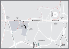 Mapa de Ubicación de la Sala Nezahualcóyotl