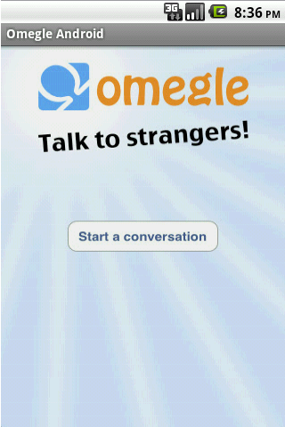 Omegle app for the the Android - Android Apps & Games | Android Forums