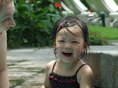 Swimming with Mommy