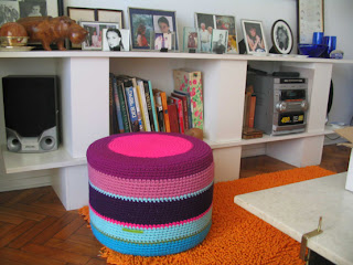puff grande crochet - Los puff: accesorios que decoran y enamoran