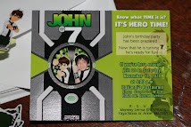 ben 10 theme party invitation