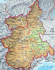 Karte von Piemont