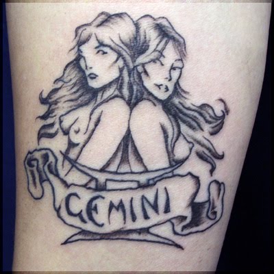 Gemini Zodiac Tattoos