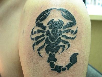 Scorpio Zodiac Tattoos On Arm