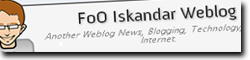 FoO Iskandar weblog