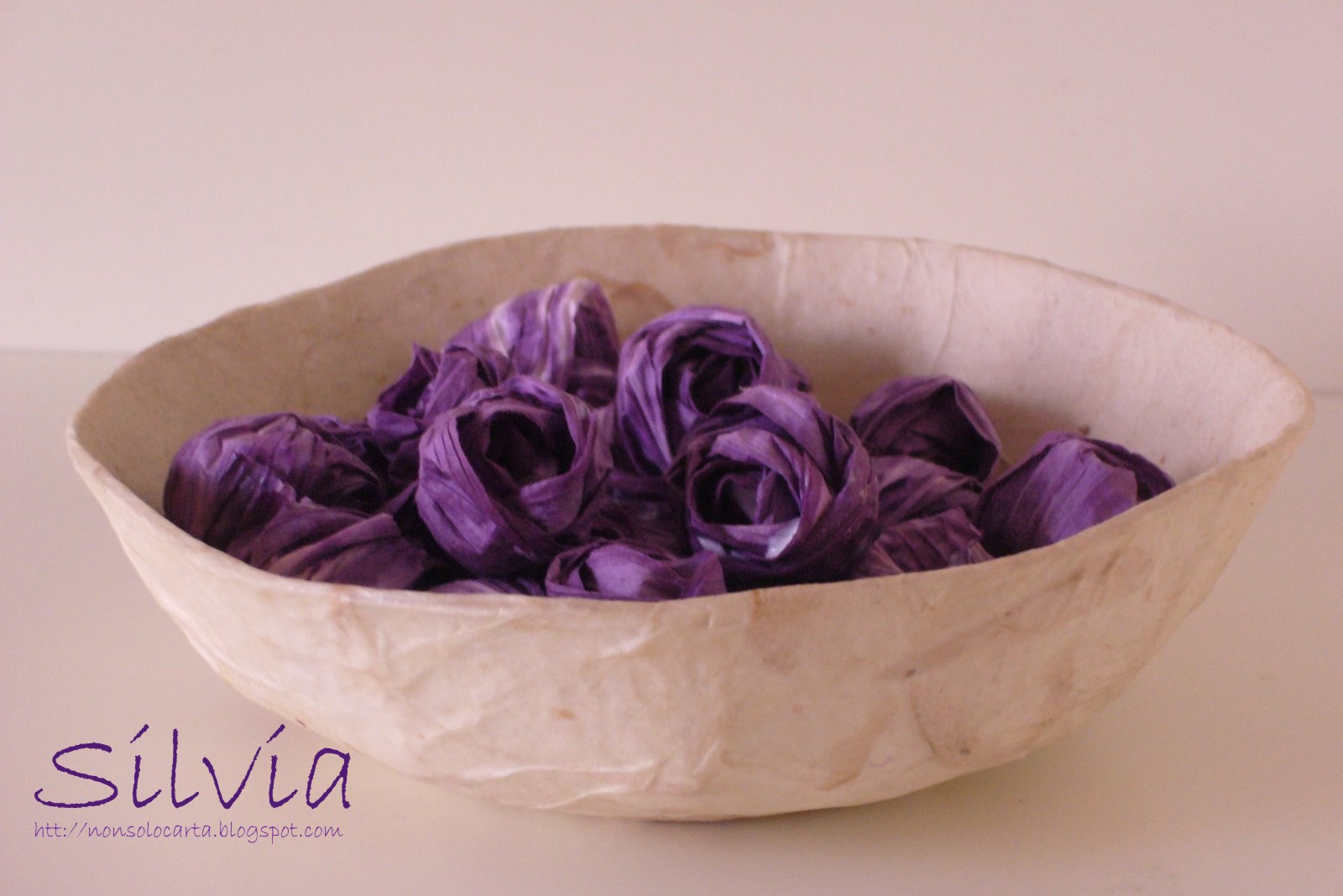 Tuto Rose en papier Le Blog des Dames