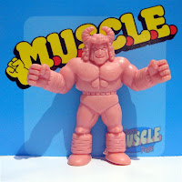 Muscle m.u.s.c.l.e men TERRI BULL BUFFALOMAN #235 ring mattel toys action figure 