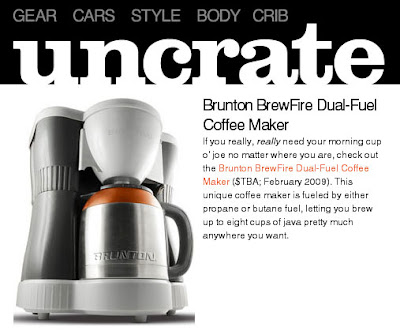 BrewFire on Uncrate