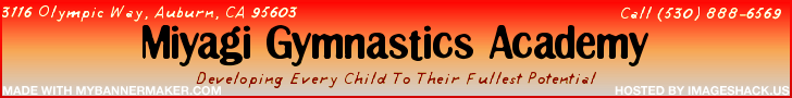 Miyagi Gymnastics Academy News