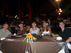 New Years Eve 2007 with Lins' family. Bali