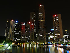 Singapore at night