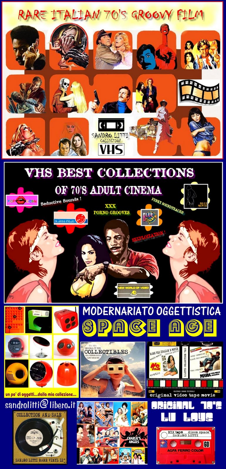 VENDITA DI VHS CULT RARE E DA COLLEZIONE