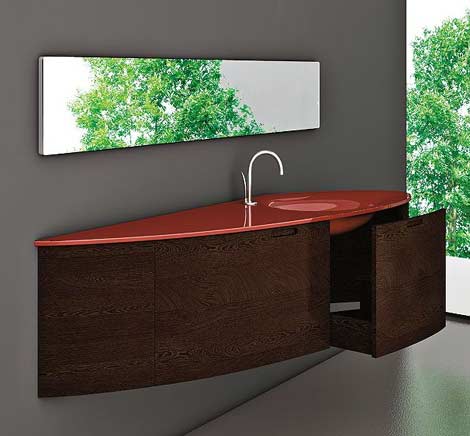 New Modern Bathroom Style Vanities with Sink Decoration