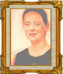 MY PORTRAIT IN PASTEL