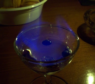 Sambucca brennt