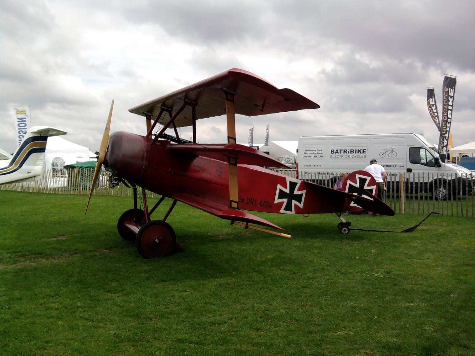 red baron plane