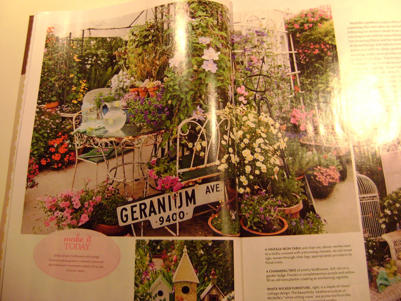 Shabby Garden Creations Flea Market Garden Magazine