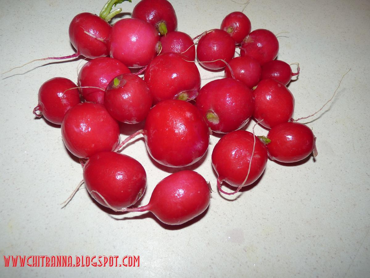 Chitranna Red Radish Stir Fry(Side Dish)